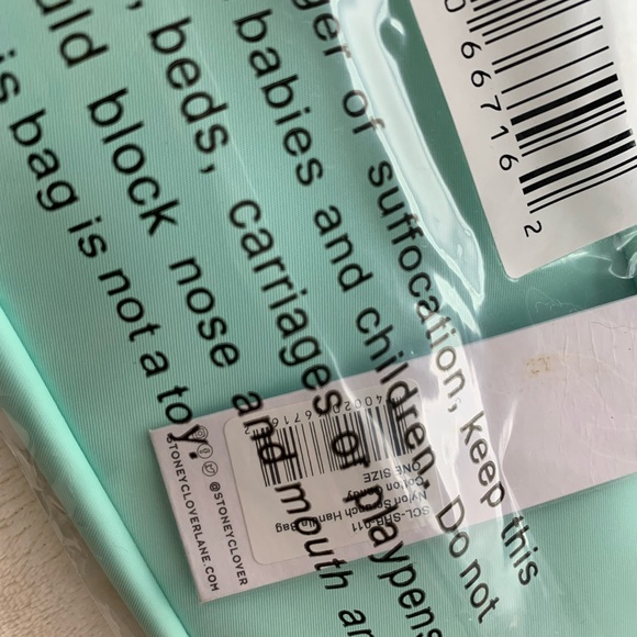 STONEY CLOVER LANE SCRUNCHIE BAG IN COTTON CANDY COLOR NWT - Picture 9 of 9